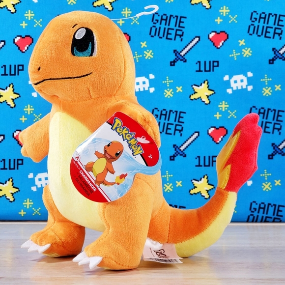Pokemon Charmander #S2 8" UltraSoft Stuffed HTF Collectible Toy Plush NWT - Picture 5 of 10